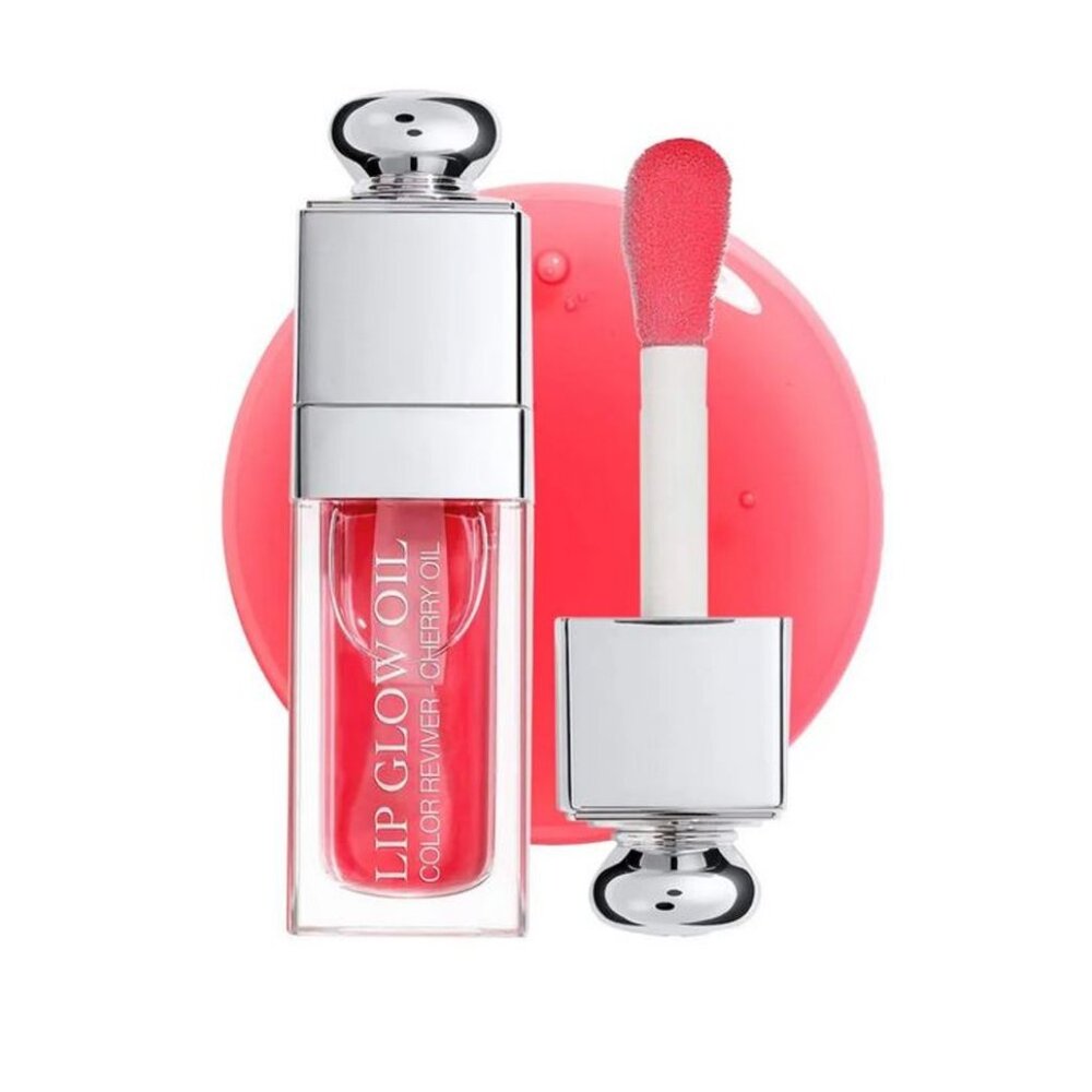 *New* DIOR Addict Lip Glow Oil Hydrating High-Shine Gloss | Dior Lip Oil Cherry